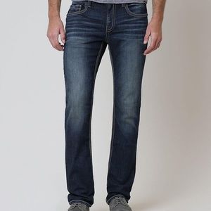 Buckle Black Straight Leg Jeans